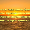 История и значение фамилии Герек: происхождение и правильное склонение станут ясны после прочтения статьи