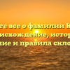 Узнайте все о фамилии Кургуз: происхождение, история, значение и правила склонения