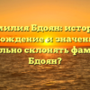 Фамилия Бдоян: история, происхождение и значение. Как правильно склонять фамилию Бдоян?