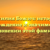 Фамилия Божич: история, происхождение и значимость, всё о склонении этой фамилии