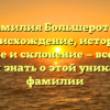 Фамилия Большеротов: происхождение, история, значение и склонение — все, что вы хотели знать о этой уникальной фамилии