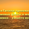 Фамилия Гатило: происхождение, интересные факты и методы склонения — узнайте больше!