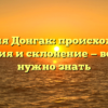 Фамилия Донгак: происхождение, история и склонение — всё, что нужно знать