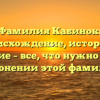 Фамилия Кабинок: происхождение, история и значение – все, что нужно знать о склонении этой фамилии
