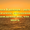 Фамилия Каплиев — история и значение, склонение и происхождение: все, что нужно знать