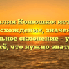 Фамилия Конюшко: история происхождения, значения и правильное склонение – узнайте всё, что нужно знать!