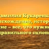 Фамилия Кукаренко: происхождение, история и значение — все, что нужно знать для правильного склонения!