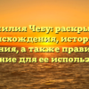 Фамилия Чебу: раскрытие происхождения, истории и значения, а также правильное склонение для ее использования