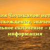 Фамилия Чичикалов: история и происхождение, значение и правильное склонение — полная информация