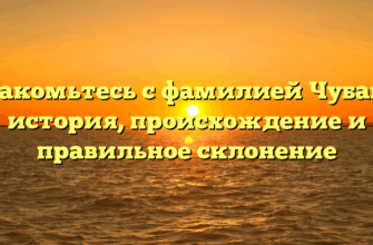 Знакомьтесь с фамилией Чубака: история, происхождение и правильное склонение Знакомьтесь с фамилией Чубака: история, происхождение и правильное склонение