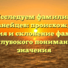 Исследуем фамилию Компанейцев: происхождение, история и склонение фамилии для глубокого понимания ее значения