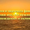 История и значения фамилии Долбилина: все, что нужно знать о происхождении и склонении!