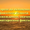 От истории до склонения: всё о фамилии Дьявола — происхождение, значение и интересные факты