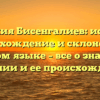 Фамилия Бисенгалиев: история, происхождение и склонение в русском языке – все о значении фамилии и ее происхождении!