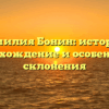 Фамилия Бонин: история, происхождение и особенности склонения