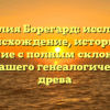 Фамилия Борегард: исследуем происхождение, историю и значение с полным склонением для вашего генеалогического древа