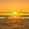 Фамилия Гайсин: история происхождения, значение и склонение — все, что нужно знать