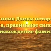 Фамилия Дзись: история и значения, правильное склонение и происхождение фамилии