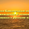 Фамилия Каменецкая: история, происхождение и особенности склонения в русском языке