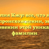 Фамилия Кжу: все, что нужно знать о происхождении, значении и склонении этой уникальной фамилии