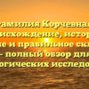 Фамилия Корчевная: происхождение, история, значение и правильное склонение — полный обзор для генеалогических исследований.