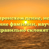 Цкий – происхождение, история и значение фамилии, научитесь правильно склонять
