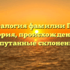 Генеалогия фамилии Генц: история, происхождение и запутанные склонения
