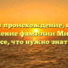 Изучаем происхождение, историю и склонение фамилии Митякова: все, что нужно знать