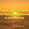 Изучаем происхождение фамилии Луй: история, значение и склонение