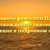 Исследование фамилии Пачеко: ее происхождение, значение и склонение в подробном обзоре