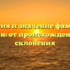 История и значение фамилии Молин: от происхождения до склонения