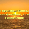 Курмин: происхождение, история и значение фамилии, а также все о склонении