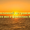 От родословной до грамматики: узнайте все о фамилии Какар!