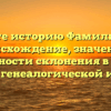 Познайте историю Фамилии Евин: происхождение, значение и особенности склонения в нашей полной генеалогической истории
