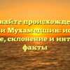 Познайте происхождение фамилии Мухамедшин: история и значение, склонение и интересные факты