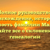 Полное руководство: происхождение, история и значимость фамилии Магидов — узнайте все о склонении и генеалогии