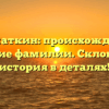 Пониматкин: происхождение и значение фамилии. Склонение и история в деталях!