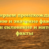 Разбираем происхождение, историю и значение фамилии Османов: склонение и интересные факты