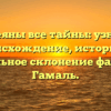 Развеяны все тайны: узнайте происхождение, историю и правильное склонение фамилии Гамаль.