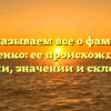 Рассказываем все о фамилии Квашенко: ее происхождении, истории, значении и склонении