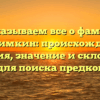 Рассказываем все о фамилии Максимкин: происхождение, история, значение и склонение для поиска предков
