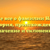 Узнайте все о фамилии Нахалов: история, происхождение, значение и склонение