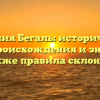 Фамилия Бегаль: исторический обзор происхождения и значения, а также правила склонения