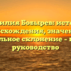 Фамилия Бобырев: история происхождения, значение и правильное склонение – полное руководство
