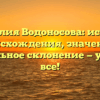 Фамилия Водоносова: история происхождения, значение и правильное склонение — узнайте все!