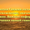 Фамилия Габаева: история, происхождение, значение и склонение. Важная информация для изучения вашей генеалогии.