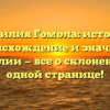 Фамилия Гомола: история, происхождение и значение фамилии — все о склонении на одной странице!