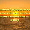 Фамилия Грунда: история происхождения, значение и правильное склонение – полный обзор