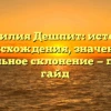 Фамилия Дешпит: история происхождения, значение и правильное склонение — полный гайд