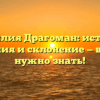 Фамилия Драгоман: история, значения и склонение — все, что нужно знать!